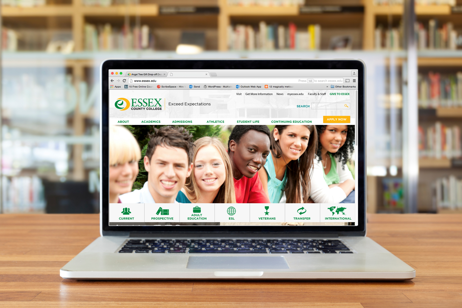 Essex.edu Site Re-design