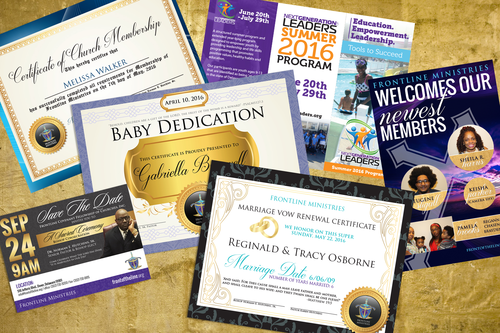Frontline Ministries Marketing
